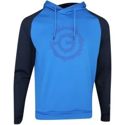 Galvin Green Golf Pullover - Devlin Insula Hoodie - Blue SS23