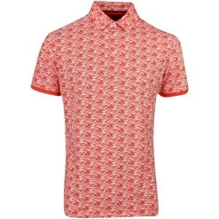Galvin Green Golf Shirt - Madden Ventil8 - Orange AW23