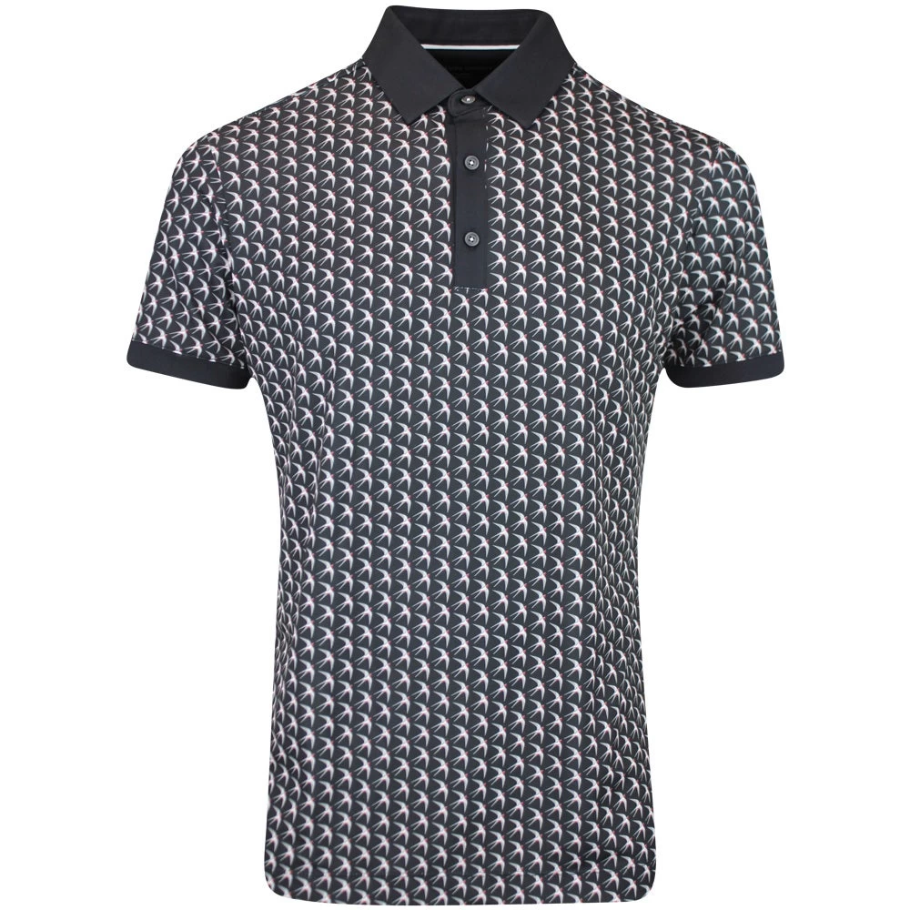 Galvin Green Golf Shirt - Malcolm Ventil8 - Black AW23 3 Galvin Green Golf Shirt - Malcolm Ventil8 - Black AW23