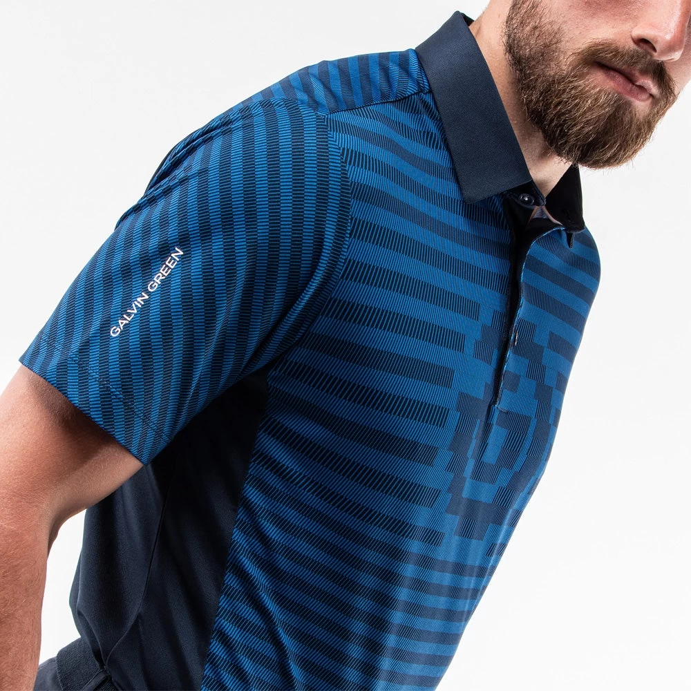 Galvin Green Golf Shirt - Mathis Ventil8 - Blue LE SU23 9 Galvin Green Golf Shirt - Mathis Ventil8 - Blue LE SU23 - Image 7