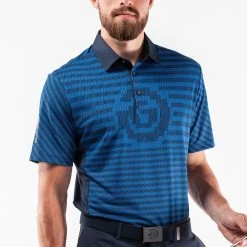 Galvin Green Golf Shirt - Mathis Ventil8 - Blue LE SU23 17 Galvin Green Golf Shirt - Mathis Ventil8 - Blue LE SU23 -Fashion Golf galvin green golf shirt mathis ventil8 blue le su23 g1375 63 52