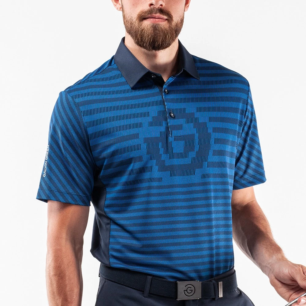 Galvin Green Golf Shirt - Mathis Ventil8 - Blue LE SU23 8 Galvin Green Golf Shirt - Mathis Ventil8 - Blue LE SU23 - Image 6