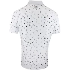 Galvin Green Golf Shirt - Miro - White SS23 -Fashion Golf galvin green golf shirt miro white ss23 g1369 07 d