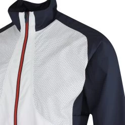 Galvin Green Waterproof Golf Jacket - Albert - White SS23 -Fashion Golf galvin green waterproof golf jacket albert white ss23 g1300 13 c