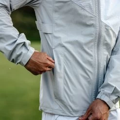 Galvin Green Waterproof Golf Jacket - Amen FZ - Cool Grey LE 2023 -Fashion Golf galvin green waterproof golf jacket amen fz cool grey le 2023 s7915 07 16