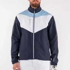 Galvin Green Waterproof Golf Jacket - Armstrong - Navy - Blue SS22 -Fashion Golf galvin green waterproof golf jacket armstrong 2022 03g
