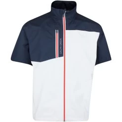 Galvin Green Waterproof Golf Jacket - Axl SS - White SS23