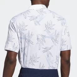 Adidas Golf Shirt - Oasis Mesh Polo - White AW23 -Fashion Golf hz0437 adidas golf shirt oasis mesh polo white aw23 crop 5