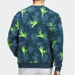 Adidas Golf Pullover - Oasis Crew - Arctic Night AW23 -Fashion Golf ib1982 adidas golf pullover oasis crew arctic night aw23 crop 5