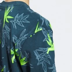 Adidas Golf Pullover - Oasis Crew - Arctic Night AW23 -Fashion Golf ib1982 adidas golf pullover oasis crew arctic night aw23 detail 8