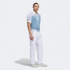 Adidas Golf Trousers - Bogey Boys Pant - White AW23 -Fashion Golf ib2941 adidas golf trousers bogey boys pant white aw23 detail 6