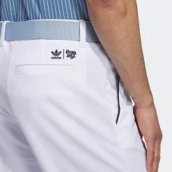 Adidas Golf Trousers - Bogey Boys Pant - White AW23 -Fashion Golf ib2941 adidas golf trousers bogey boys pant white aw23 detail 7