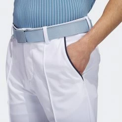 Adidas Golf Trousers - Bogey Boys Pant - White AW23 -Fashion Golf ib2941 adidas golf trousers bogey boys pant white aw23 detail 8