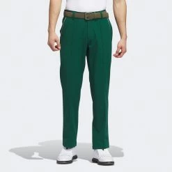 Adidas Golf Trousers - Bogey Boys Pant - Collegiate Green AW23 -Fashion Golf il9296 adidas golf trousers bogey boys pant collegiate green aw23 detail 3