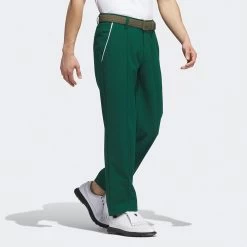 Adidas Golf Trousers - Bogey Boys Pant - Collegiate Green AW23 -Fashion Golf il9296 adidas golf trousers bogey boys pant collegiate green aw23 detail 5