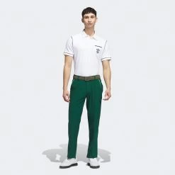 Adidas Golf Trousers - Bogey Boys Pant - Collegiate Green AW23 -Fashion Golf il9296 adidas golf trousers bogey boys pant collegiate green aw23 detail 6