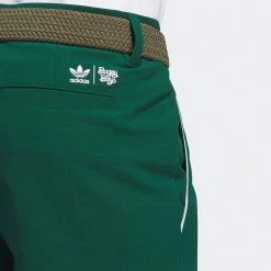 Adidas Golf Trousers - Bogey Boys Pant - Collegiate Green AW23 -Fashion Golf il9296 adidas golf trousers bogey boys pant collegiate green aw23 detail 7