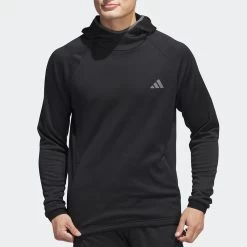 Adidas Golf Pullover - Cold.Rdy Hoodie - Black AW23 -Fashion Golf il9632 adidas golf pullover cold.rdy hoodie black aw23 crop 3