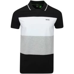 BOSS Golf Shirt - Palle Regular - Black SP23