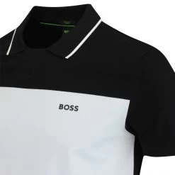 BOSS Golf Shirt - Palle Regular - Black SP23 -Fashion Golf img 9137
