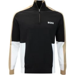 BOSS Golf Jumper - Zolkar Pro - Black FA23