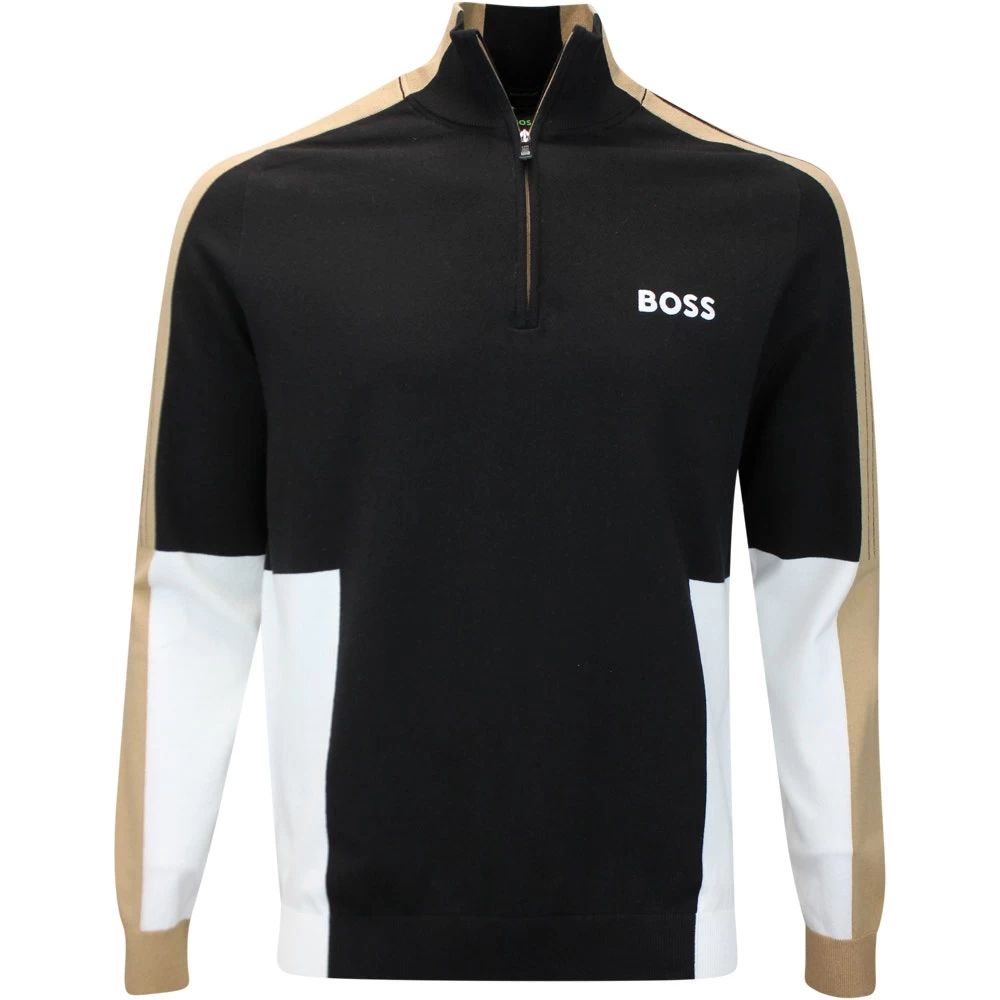 BOSS Golf Jumper - Zolkar Pro - Black FA23 3 BOSS Golf Jumper - Zolkar Pro - Black FA23