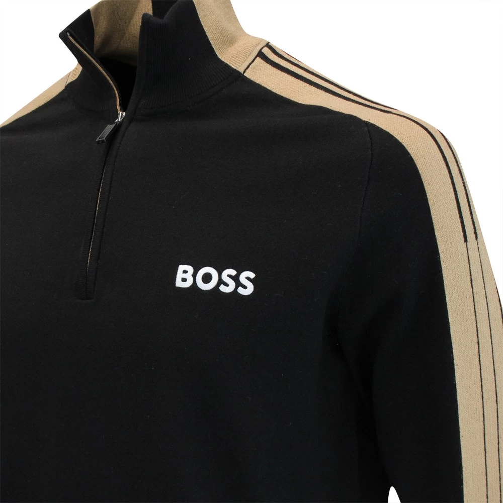 BOSS Golf Jumper - Zolkar Pro - Black FA23 5 BOSS Golf Jumper - Zolkar Pro - Black FA23 - Image 3