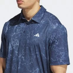 Adidas Golf Shirt - Sun Energy Polo - Collegiate Navy AW23 -Fashion Golf ip2445 adidas golf shirt sun energy polo collegiate navy aw23 detail 7