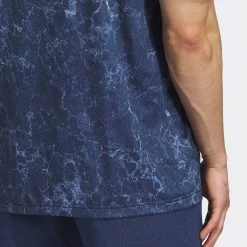 Adidas Golf Shirt - Sun Energy Polo - Collegiate Navy AW23 -Fashion Golf ip2445 adidas golf shirt sun energy polo collegiate navy aw23 detail 8