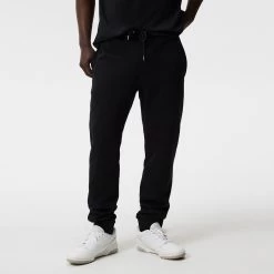 J.Lindeberg Athleisure Joggers - Alpha Fleece Pant - Black AW23 -Fashion Golf j lindeberg athleisure joggers alpha fleece pant black aw23 amjs09056 9999 74