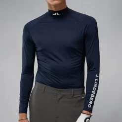 J.Lindeberg Golf Base Layer - Aello SC - JL Navy AW23 14 J.Lindeberg Golf Base Layer - Aello SC - JL Navy AW23 -Fashion Golf j lindeberg golf base layer aello aw22 03c