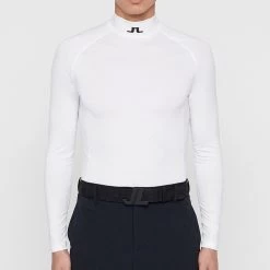 J.Lindeberg Golf Base Layer - Aello SC - White AW23 -Fashion Golf j lindeberg golf base layer aello sp21 03a 8t8ihk14vgyhckry