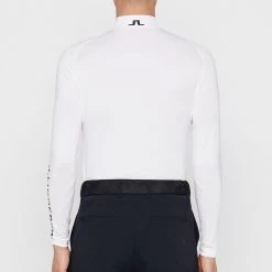 J.Lindeberg Golf Base Layer - Aello SC - White AW23 -Fashion Golf j lindeberg golf base layer aello sp21 03b lnfanjlnvrt7nzwy