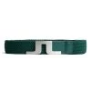 J.Lindeberg Golf Belt - Berry Stretch Woven - Rain Forest AW23 -Fashion Golf j lindeberg golf belt berry stretch woven rain forest aw23 gmac09127 m374 125