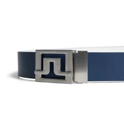 J.Lindeberg Golf Belt - Slater Reversible - JL Navy - White AW23 -Fashion Golf j lindeberg golf belt slater reversible jl navy white aw23 gmac09125 6855 129