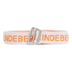 J.Lindeberg Golf Belt - Zane Elastic - White AW23