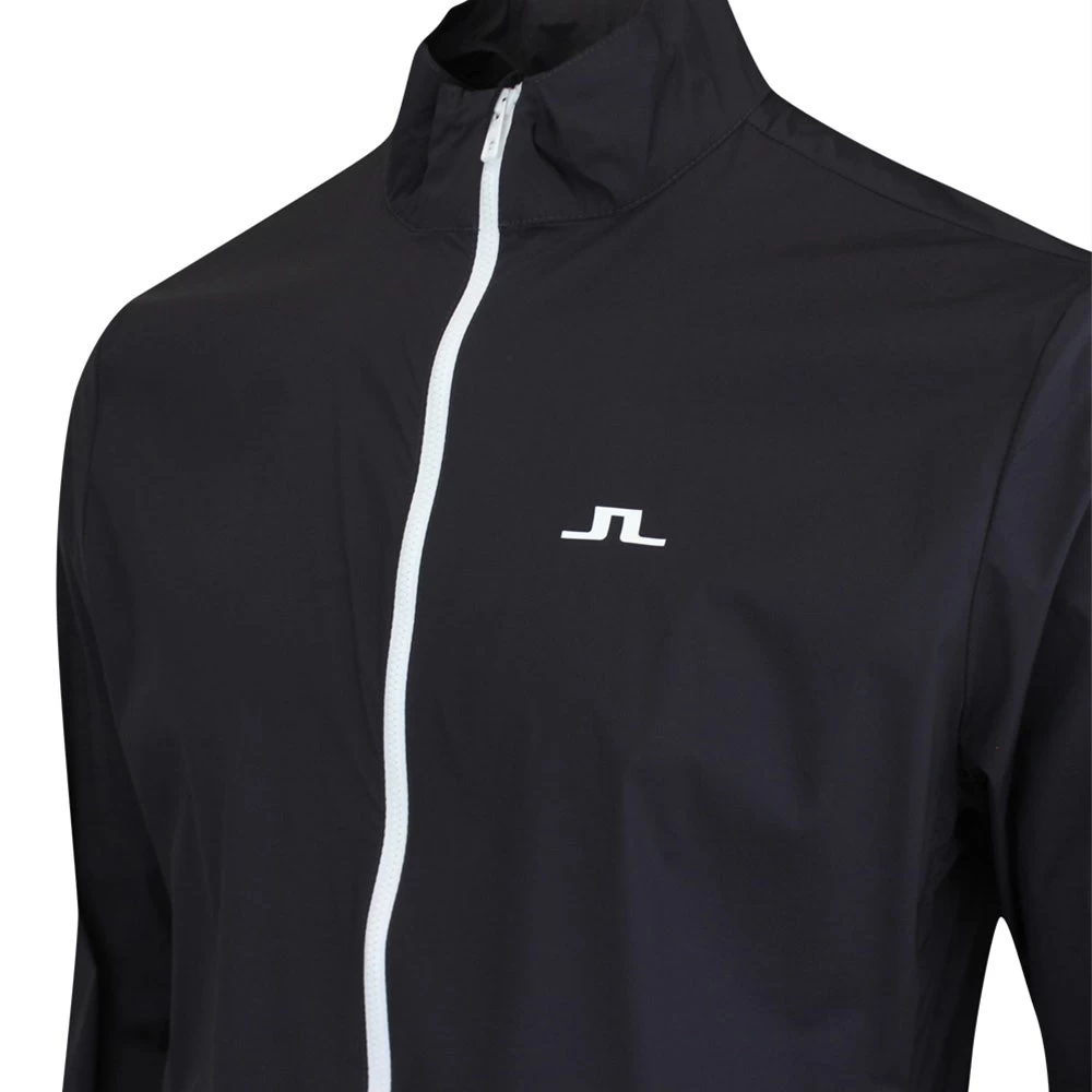 J.Lindeberg Golf Jacket - Ash Light Packable - Black AW23 6 J.Lindeberg Golf Jacket - Ash Light Packable - Black AW23 - Image 4