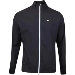 J.Lindeberg Golf Jacket - Ash Light Packable - Black AW23