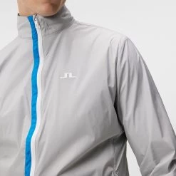 J.Lindeberg Golf Jacket - Ash Light Packable - High Rise SS23 -Fashion Golf j lindeberg golf jacket ash light packable high rise ss23 gmow07925 u232 54