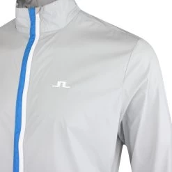 J.Lindeberg Golf Jacket - Ash Light Packable - High Rise SS23 -Fashion Golf j lindeberg golf jacket ash light packable jacket high rise ss23 gmow07925 u232 d