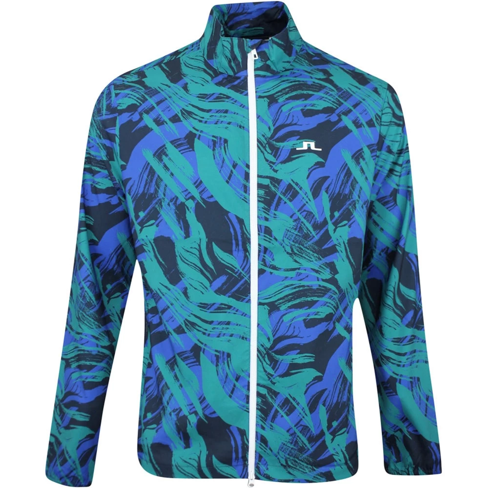 J.Lindeberg Golf Jacket - Ash Light Packable Print - Death Valley AW23 3 J.Lindeberg Golf Jacket - Ash Light Packable Print - Death Valley AW23