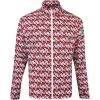 J.Lindeberg Golf Jacket - Ash Light Packable Print - MB Cherry AW23 -Fashion Golf j lindeberg golf jacket ash light packable print mb cherry aw23 gmow08865 g137 7
