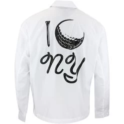 J.Lindeberg Golf Jacket - Dex Coach Jkt - US PGA White SU23 -Fashion Golf j lindeberg golf jacket dex coach jkt us pga white su23 gmow09794 0000 15