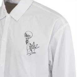 J.Lindeberg Golf Jacket - Dex Coach Jkt - US PGA White SU23 -Fashion Golf j lindeberg golf jacket dex coach jkt us pga white su23 gmow09794 0000 16