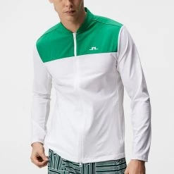 J.Lindeberg Golf Jacket - Jeff Hybrid FZ - Bosphorus SS23 -Fashion Golf j lindeberg golf jacket jeff hybrid jacket bosphorus ss23 gmow07631 m376 c