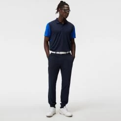 J.Lindeberg Golf Trousers - Cuff Jogger Pant - JL Navy AW23 -Fashion Golf j lindeberg golf joggers performance cuffed pant jl navy ss23 gmpa08622 6855 39