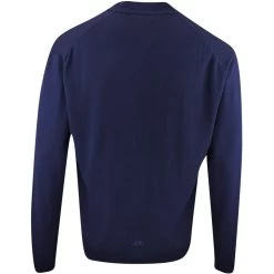 J.Lindeberg Golf Jumper - Lucas Knitted Cardigan - JL Navy AW23 -Fashion Golf j lindeberg golf jumper lucas knitted cardigan jl navy aw23 gmkw09396 6855 47
