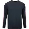 J.Lindeberg Golf Jumper - Sneaky Crew Neck - Black AW23 -Fashion Golf j lindeberg golf jumper sneaky crew neck black aw23 amjs09020 9999 33