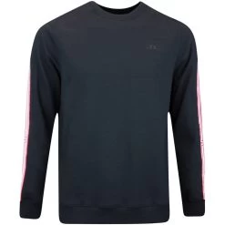 J.Lindeberg Golf Jumper - Sneaky Crew Neck - Black AW23