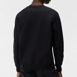 J.Lindeberg Golf Jumper - Sneaky Crew Neck - Black AW23 -Fashion Golf j lindeberg golf jumper sneaky crew neck black aw23 amjs09020 9999 95